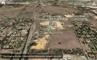 Satellite image for  The Avenue Estate - Manhattan Concourse, Hilbert WA 6112