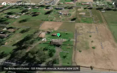 Satellite image for  The Boulevard Estate - 325 Fifteenth Avenue, Austral NSW 2179