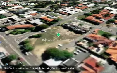 Satellite image for  The Coolbinia Estate - 2-8 Adair Parade, Coolbinia WA 6050