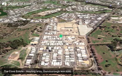 Satellite image for  The Cove Estate - Hayling Way, Dunsborough WA 6281