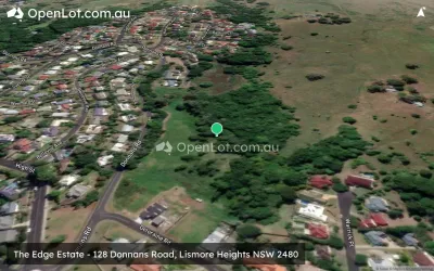 Satellite image for  The Edge Estate - 128 Donnans Road, Lismore Heights NSW 2480