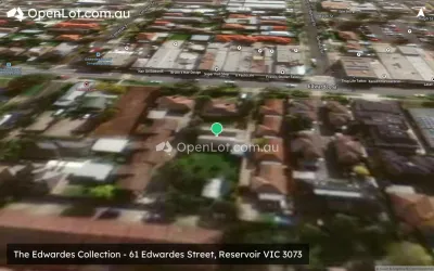 Satellite image for  The Edwardes Collection - 61 Edwardes Street, Reservoir VIC 3073