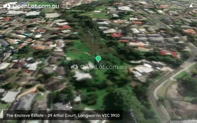 Satellite image for  The Enclave Estate - 29 Athol Court, Langwarrin VIC 3910