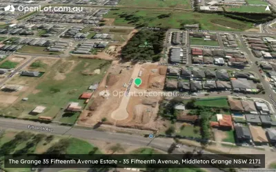 Satellite image for  The Grange 35 Fifteenth Avenue Estate - 35 Fifteenth Avenue, Middleton Grange NSW 2171