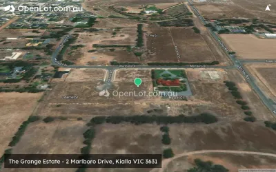 Satellite image for  The Grange Estate - 2 Marlboro Drive, Kialla VIC 3631