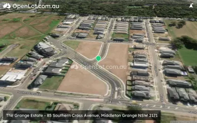 Satellite image for  The Grange Estate - 85 Southern Cross Avenue, Middleton Grange NSW 2171