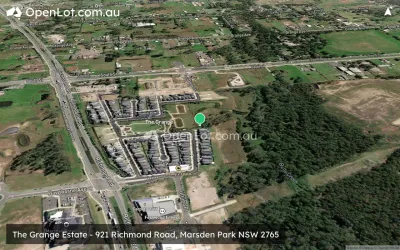 Satellite image for  The Grange Estate - 921 Richmond Road, Marsden Park NSW 2765