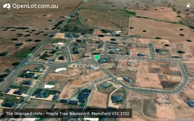 Satellite image for  The Grange Estate - Maple Tree Boulevard, Mansfield VIC 3722