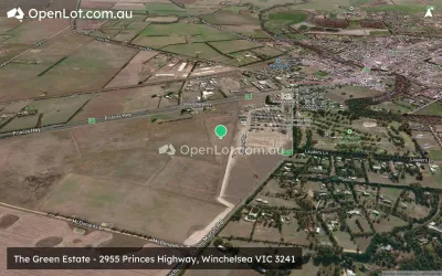 Satellite image for  The Green Estate - 2955 Princes Highway, Winchelsea VIC 3241