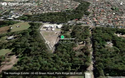 Satellite image for  The Hastings Estate - 61-65 Green Road, Park Ridge QLD 4125