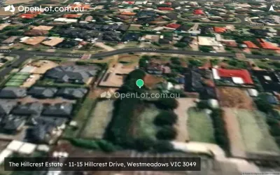 Satellite image for  The Hillcrest Estate - 11-15 Hillcrest Drive, Westmeadows VIC 3049