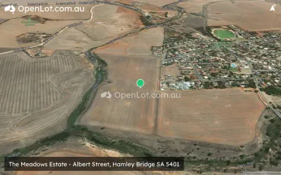 Satellite image for  The Meadows Estate - Albert Street, Hamley Bridge SA 5401