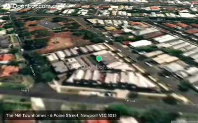 Satellite image for  The Mill Townhomes - 6 Paine Street, Newport VIC 3015