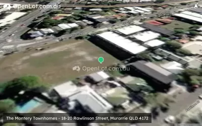Satellite image for  The Montery Townhomes - 18-20 Rawlinson Street, Murarrie QLD 4172