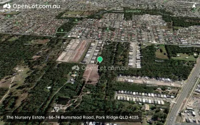 Satellite image for  The Nursery Estate - 66-74 Bumstead Road, Park Ridge QLD 4125