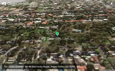 Satellite image for  The Oasis Estate - 86-88 Barracks Road, Hope Valley SA 5090