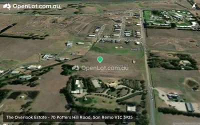 Satellite image for  The Overlook Estate - 70 Potters Hill Road, San Remo VIC 3925