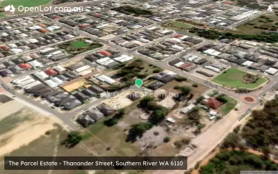 Satellite image for  The Parcel Estate - Thanander Street, Southern River WA 6110