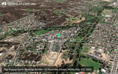 Satellite image for  The Peppercorns Bendigo Estate - 15 Koomba Street, White Hills VIC 3550