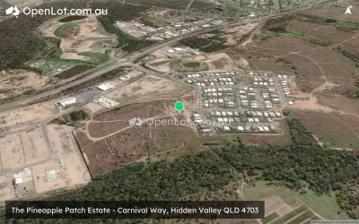 Satellite image for  The Pineapple Patch Estate - Carnival Way, Hidden Valley QLD 4703