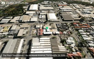 Satellite image for  The Plant Townhomes - 4a-8d Howie Avenue, Torrensville SA 5031