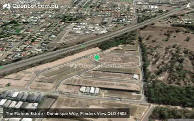 Satellite image for  The Plateau Estate - Dominique Way, Flinders View QLD 4305