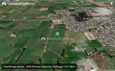 Satellite image for  The Range Estate - 1976 Princes Highway, Trafalgar VIC 3824