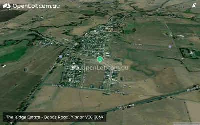 Satellite image for  The Ridge Estate - Bonds Road, Yinnar VIC 3869