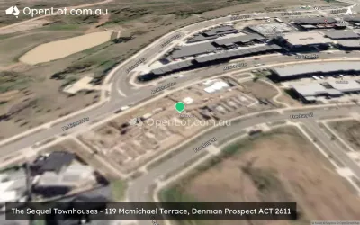 Satellite image for  The Sequel Townhouses - 119 Mcmichael Terrace, Denman Prospect ACT 2611