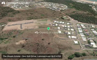 Satellite image for  The Shoals Estate - Sea Salt Drive, Lammermoor QLD 4703