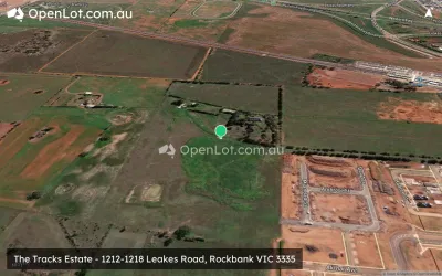 Satellite image for  The Tracks Estate - 1212-1218 Leakes Road, Rockbank VIC 3335
