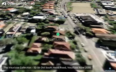 Satellite image for  The Vaucluse Collection - 52-56 Old South Head Road, Vaucluse NSW 2030