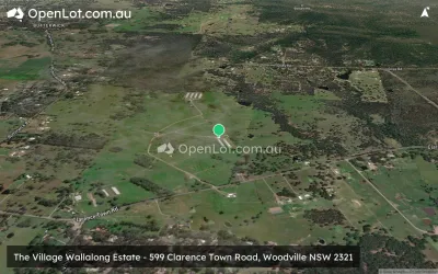 Satellite image for  The Village Wallalong Estate - 599 Clarence Town Road, Woodville NSW 2321