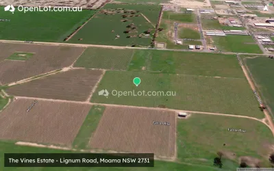 Satellite image for  The Vines Estate - Lignum Road, Moama NSW 2731