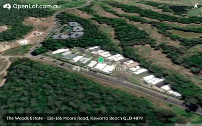Satellite image for  The Woods Estate - 136-166 Moore Road, Kewarra Beach QLD 4879