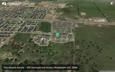 Satellite image for  The Woods Estate - 355 Donnybrook Road, Mickleham VIC 3064