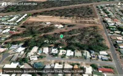 Satellite image for  Tigalee Estate - Bradford Road & James Court, Telina QLD 4680