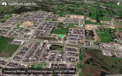 Satellite image for  Timbertop Estate - 365 Princes Highway, Officer VIC 3809