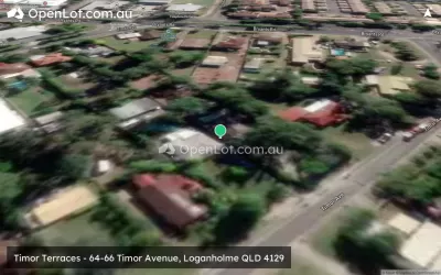 Satellite image for  Timor Terraces - 64-66 Timor Avenue, Loganholme QLD 4129