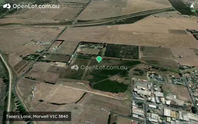 Satellite image for  Toners Lane, Morwell VIC 3840