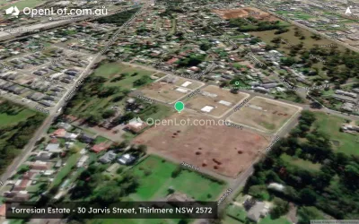 Satellite image for  Torresian Estate - 30 Jarvis Street, Thirlmere NSW 2572