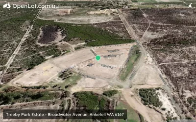Satellite image for  Treeby Park Estate - Broadwater Avenue, Anketell WA 6167