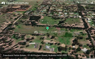 Satellite image for  Treesbank Fields Estate - 37-39 Pinchen Street, Nulkaba NSW 2325