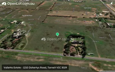 Satellite image for  Valletta Estate - 1210 Dohertys Road, Tarneit VIC 3029