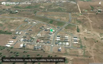 Satellite image for  Valley Vista Estate - Hardy Drive, Laidley North QLD 4341