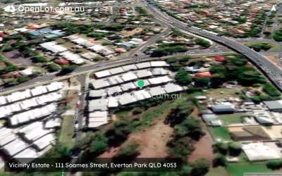 Satellite image for  Vicinity Estate - 111 Soames Street, Everton Park QLD 4053