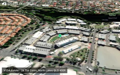 Satellite image for  VIDA Estate - 24 The Corso, North Lakes QLD 4509
