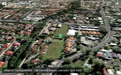 Satellite image for  Villas on Central Estate - 138 Central Street, Labrador QLD 4215