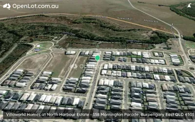 Satellite image for  Villaworld Homes at North Harbour Estate - 158 Mornington Parade, Burpengary East QLD 4505