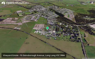 Satellite image for  Vineyard Estate - 91 Gainsborough Avenue, Lang Lang VIC 3984